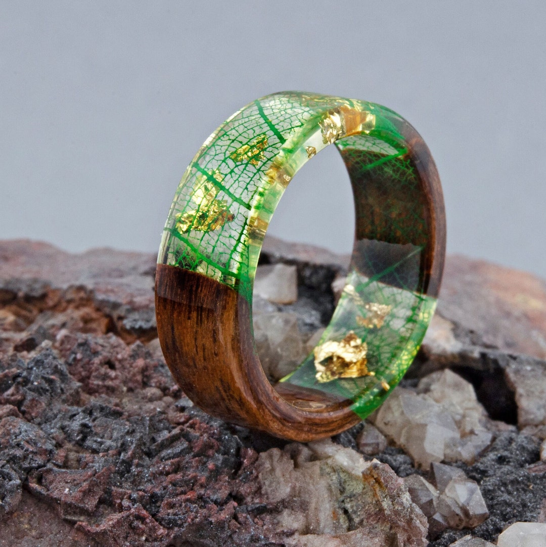 Emerald & Regenerative™ Lapis Pebble Ring