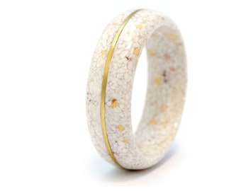 Natural White Agate Stone Rings. Stone Rings for Women. Wedding  Ring with White Agate, White Agate Ring, Wedding Band