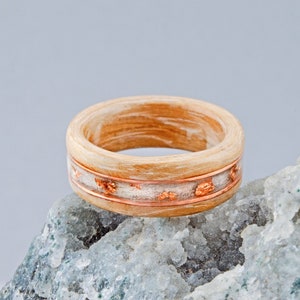 ring wood wood rings for men 5 Year Anniversary Wooden Engagement Rings wood rings for women mens wood wedding band mens wood ring wedding image 5