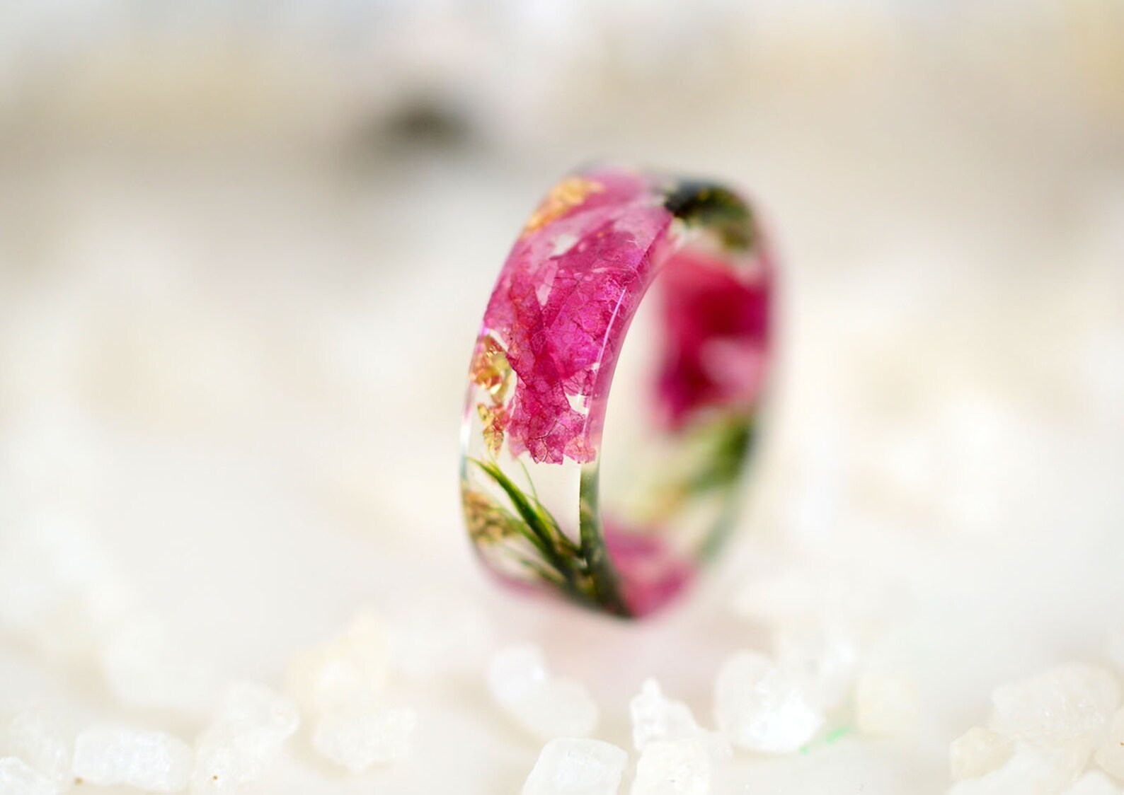 Nature rings nature inspired rings resin ring flower resin Etsy