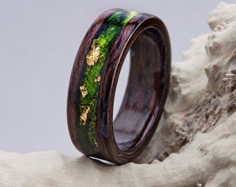 anillo de madera anillos de madera para hombres 5 años aniversario anillos de compromiso de madera anillos de madera para mujeres hombres banda de boda de madera hombres anillo de madera boda