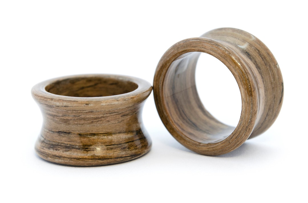 Wood Ear Tunnels Wood Ear Gauges Wood Ear Plugs Wooden Etsy