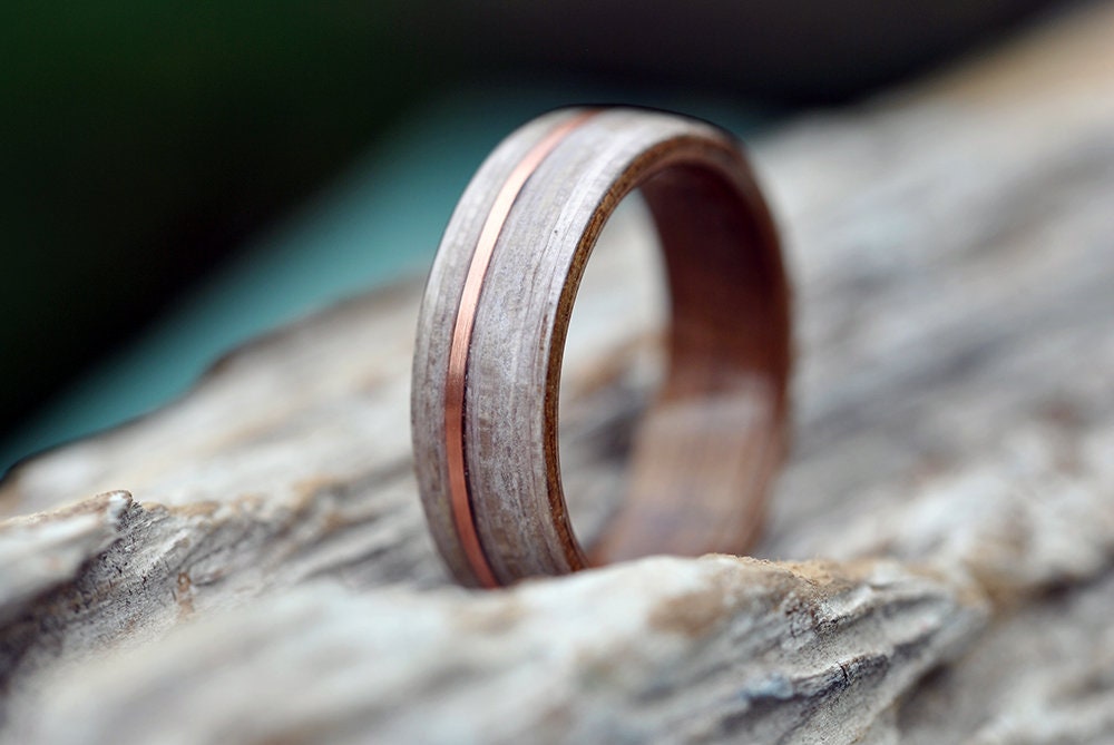 Ring Holz Ringe für Männer 5 Jahre alt Holz Engagement Ringe Etsy