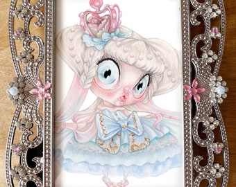 Antonella The Lolita: Hime - ORIGINAL artwork - lolita japan harajuku sweet childhood kawaii decor princess japan