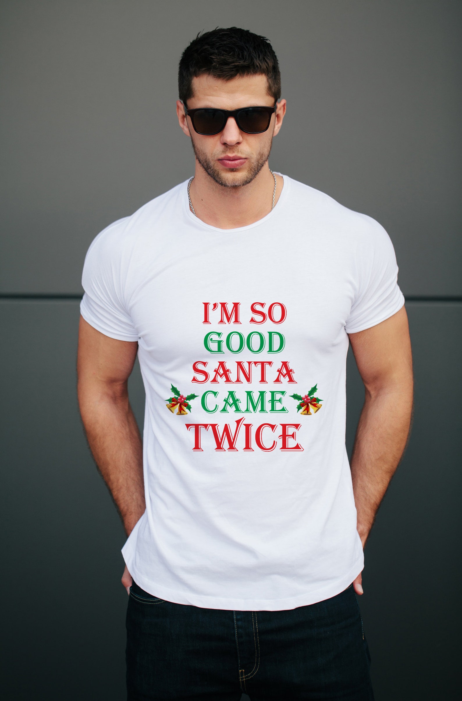 Santa Came Twice Inappropriate Christmas T Shirt Funny Xmas Etsy Inappropriate Christmas Shirts