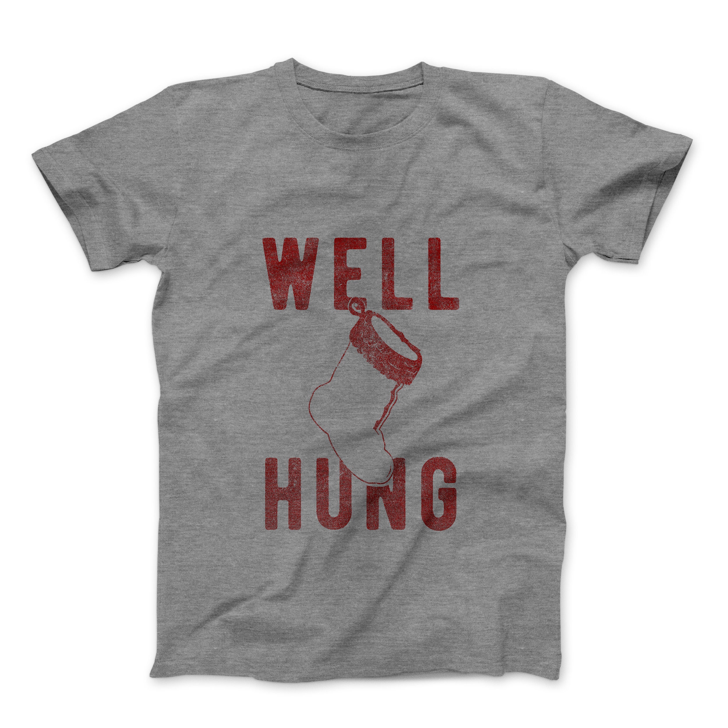Hung Christmas Stocking Shirt | Etsy