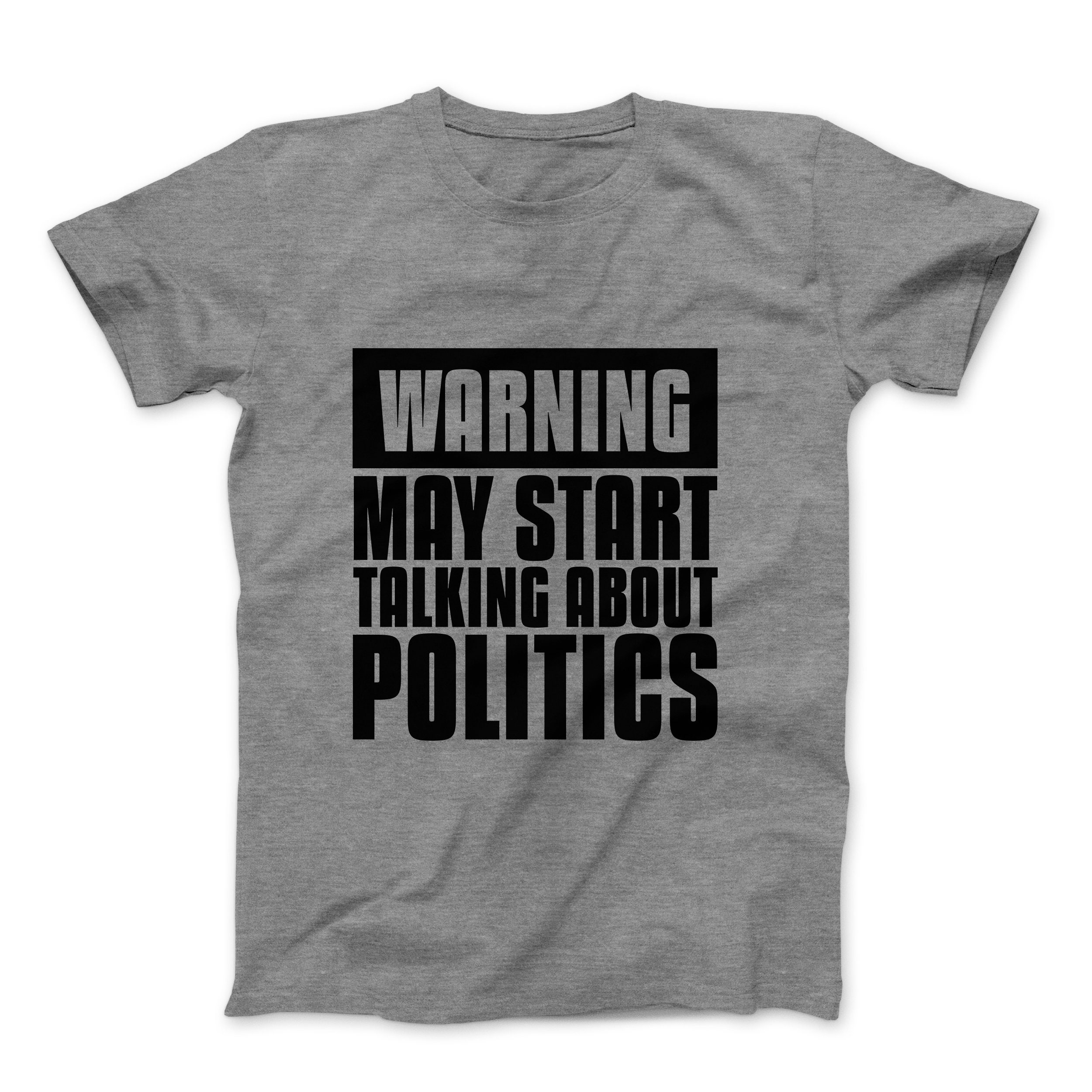 Funny Political T Shirts Gift for Political Junkies Warning Etsy