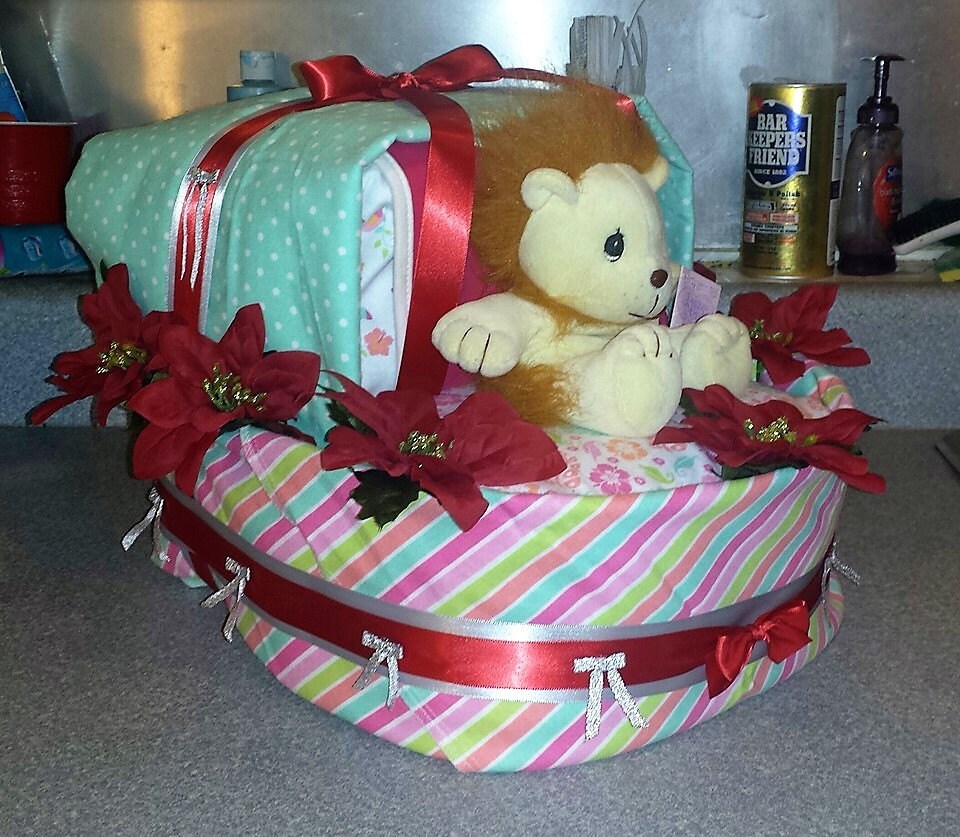 Bassinet Windel Kuchen große auf Bestellung maßgeschneiderte | Etsy