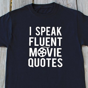 Je parle couramment Film Drôle T-shirt Homme