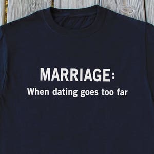 Marriage T-shirt Husband Gift Funny Marriage Shirt Wife Gift - Etsy