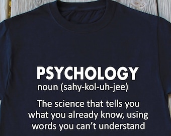 Psychology T-shirt Christmas Gift Funny Psychology Shirt Gift For Teacher Psychology Gifts