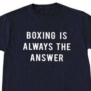 Funny Boxing Shirt, Gift For Boxer, Boxing Lover Shirt, Boxing Championship, Boxing Fan Shirt, Boxing Trainer Gift, Fighting Sport image 1