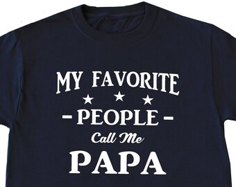 Papa Fathers Day Gift, Papa Shirt, Papa Gift, Papa Fathers Day T-shirt