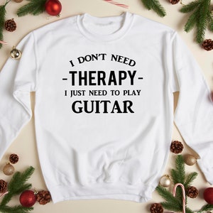 Guitar Sweatshirt, Guitarist Gift, Guitarist Sweatshirt, Guitar Player Sweater, Guitar Player Sweatshirt, Guitarist Pullover, Guitar Hoodie
