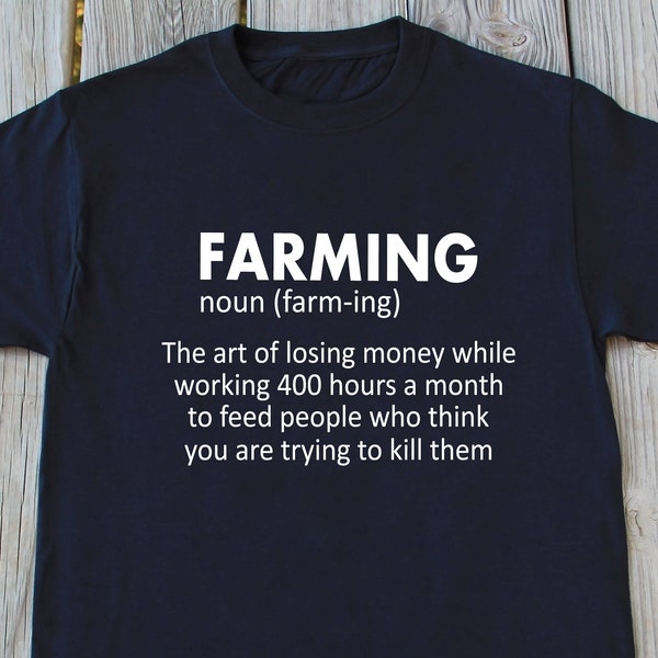 Agriculture T-shirt Farming Shirt Agriculture Shirt Gift For Farmer Fathers Day Gifts Farmer Dad Grandpa T-shirt