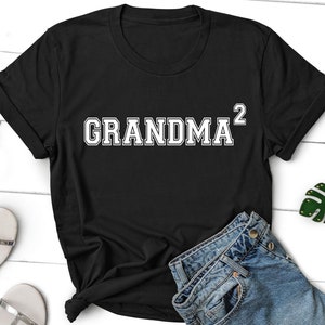Grandma of Two Shirt Cute Grandma Gift New Grandma Gift Mothers Day Shirt New Grandparent Gifts Gifts For New Grandma Baby Announcement Gift