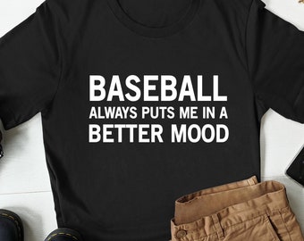 Baseball Shirt, Gifts For Baseball Lover, Gift for Baseball Fans & Players, Baseball Fan Shirt