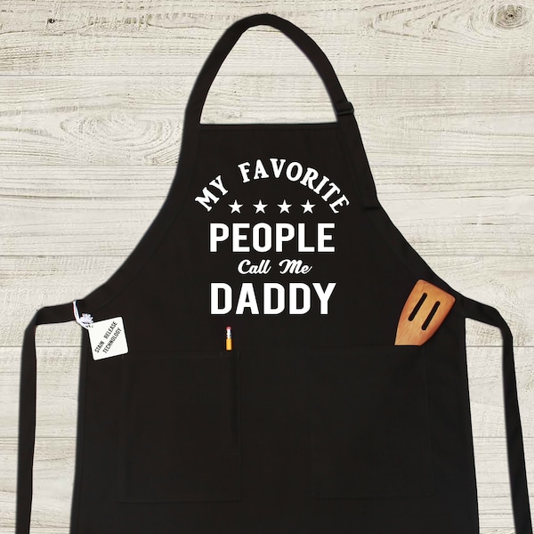 Funny Dad Apron, Daddy Apron, Daddy Gift, Fathers Day Gift, Christmas Gift for Dad, Birthday Gift for Daddy, Dad Cooking Gift, Daddy Gifts