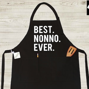 Nonno Gift, Nonno Apron, Nonno Cooking Gift, Fathers Day Gift for Nonno, New Nonno Gift, Italian Grandpa Gift, Nonno Cooking Apron