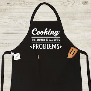 Funny Cooking Apron, Christmas Cooking Gift, Fathers Day Apron Gift, Funny Apron for Men, Grilling Apron, Funny Baking Apron, Apron Gifts