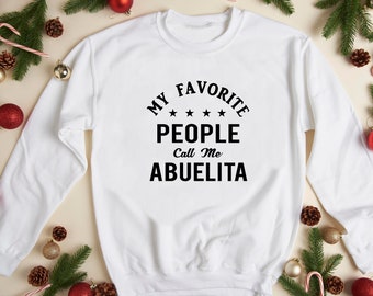 Abuelita Sweatshirt, Abuelita Mothers Day Gift, Abuelita Sweater, Abuelita Crewneck