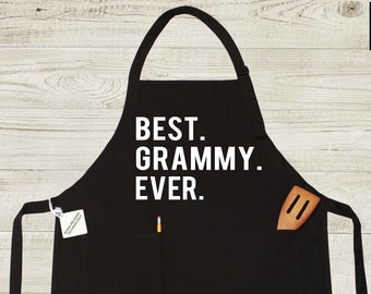 Grammy Gift, Grammy Apron, Mothers Day Gift, Christmas Gift, Birthday Gift, Grandma Kitchen Apron, Grammy Gift Idea