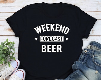Funny Beer Shirt, Craft Beer Lover Shirt, Gift for Beer Lovers, Craft Brewery Graphic Tee, Weekend Beer Drinking