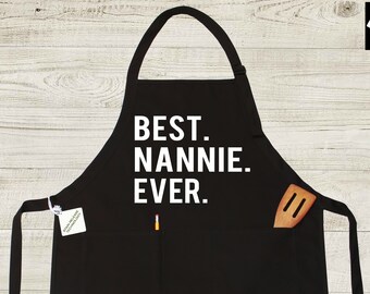 Delantal para abuela, regalo para abuela, regalo para el Día de la Madre, delantal de cocina para abuela, delantal de cocina para abuela, regalo para abuela
