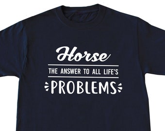 Horse Shirt, Horse Lover Gift, Horse Gift, Horse Lover Shirt, Horse Rider Gift, Horse Riding Shirt, Horse Gift for Her, Horse Gift Men
