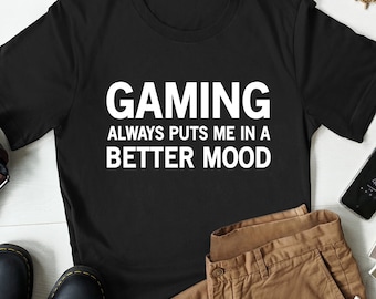 Funny Video Game Shirt, Gamer Shirt, Gaming Shirt, Gaming Gifts, Video Game Gifts, Gamer Gifts, Geek Shirt, Gaming Lover Gift, Nerd T-Shirt