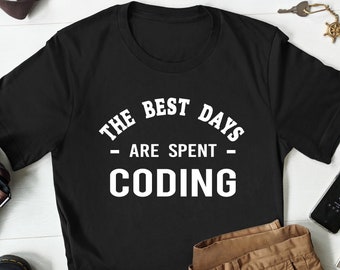 Coding T-Shirt, Gifts for Coder, Programmer Shirt,  Funny Programming Shirt, Coding Tech Enthusiasts