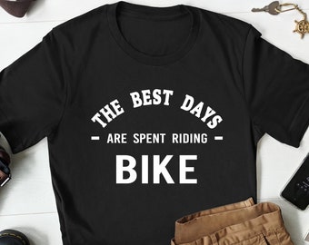 Bike Shirt, Cycling T-Shirt for Riders, Road Biker or Mountain Biker Tee, Bicycle Riding T-Shirt, Cyclist Gift