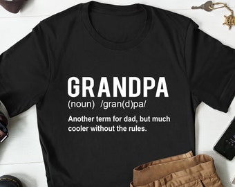 Gift for Grandpa, Grandpa Shirt, Grandpa Gift for Grandpa, Fathers Day Gift, Christmas Gift for Grandpa, Papa Shirt, Papa Gift, Funny Papa