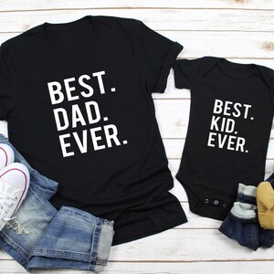 Matching Family Dad Mom Baby Shirts Daddy Mommy Son Daughter Etsy