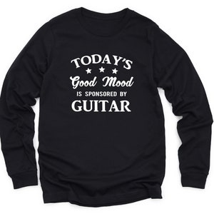 Guitarist Long Sleeve Shirt, Guitar Gift, Guitar Player Sweatshirt, Funny Guitarist Sweater, Guitar Crewneck, Gift for Guitar Player