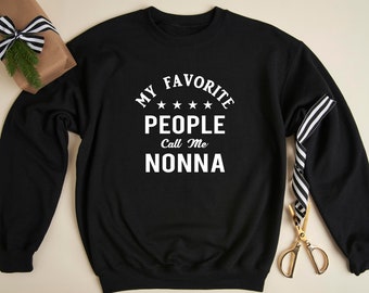 Nonna Sweatshirt, Nonna Gift, Nonna Sweater, Nonna Crewneck, Gift for Nonna