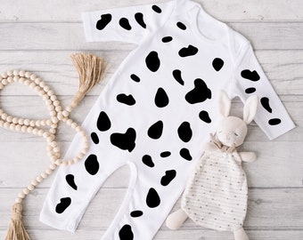 Dalmatian Baby Bodysuit Halloween Dalmation Costume Baby Toddler Dalmatian bodysuit, Baby Dalmatian Costume Gift Puppy Costume Outfit Kids