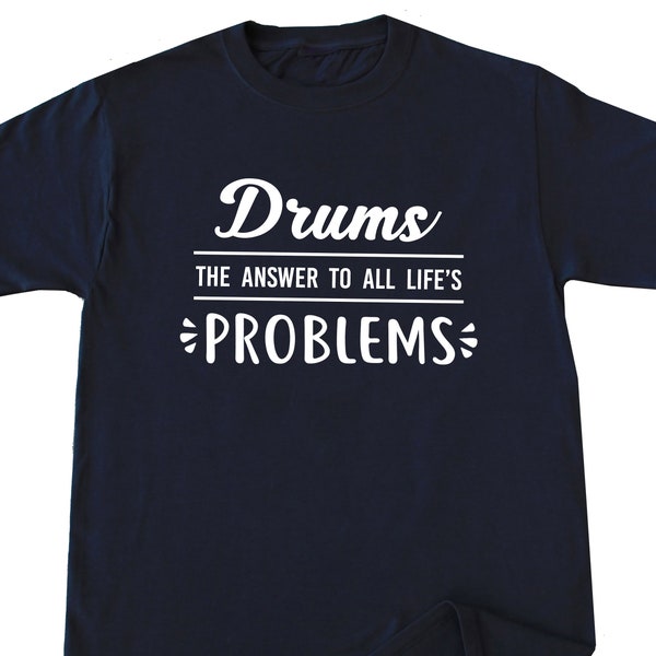 Drummer Shirt, Drummer Gift, Drums Shirt, Drums Gift, Funny Drummer Gift, Music T-shirt, Music Lover Shirt, Band Shirt, Band Gift, Drum Gift