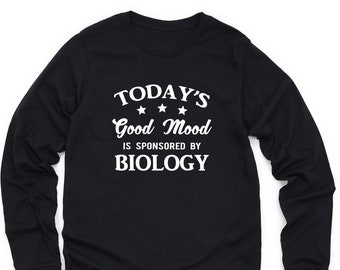 Biology Gift, Biology Long Sleeve T Shirt, Biologist Gift, Biology Sweatshirt, Biology Lover Sweater, Biologist Crewneck, Biology Teacher