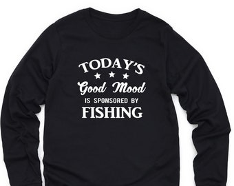 Fishing Long Sleeve T Shirt, Fisherman Gift, Fishing Sweatshirt, Funny Fishing Crewneck, Fishing Lover Sweater, Gift for Fisherman