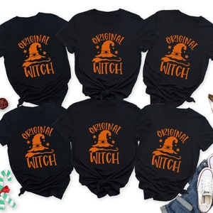 Halloween Group party Shirts Matching Halloween Shirt Witch Shirt Witch Gift Halloween Girls Group Shirts Halloween Party Shirt