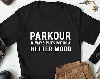 Parkour Shirt, Parkour Gift, Freerunning Shirt, Stuntman Shirt, Athlete T-shirt, Parkour Lover Gift