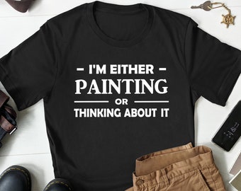 Funny Painter Shirts, Artist Shirt, Rock Painting Shirt, Rock Painter Shirt, Rock Painting Gift, Painting Gift for Her, Gift for Artist