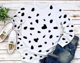 dalmatian long sleeve shirt