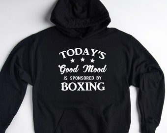 Boxing Hoodie, Boxing Sweatshirt, Boxing Lover Gift, Boxer Gift, Boxer Pullover, Boxing Sweater, Funny Boxing Hoodie