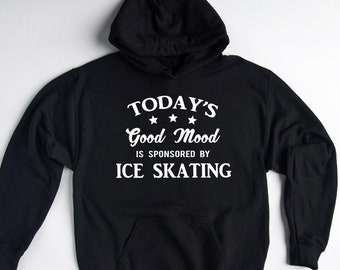 Ice Skating Hoodie, Ice Skating Gift, Ice Skating Sweatshirt, Ice Skating Lover Gift, Funny Ice Skating Pullover, Figure Skater, Ice Skater