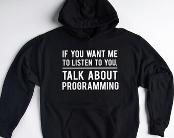 Programming Hoodie, Programming Gift, Programmer Sweatshirt, Coding Sweater, Coding Lover Gift, Computer Programming Pullover, Programmer