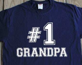 number 1 grandpa etsy