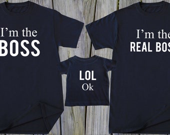 father son matching shirts