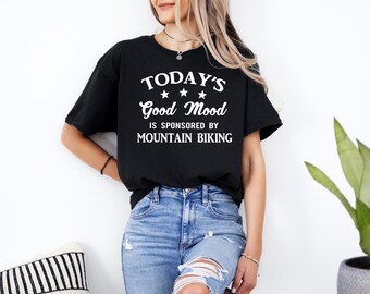 Mountain Biking Shirt, Gift for Mountain Biker, Mountain Bike, Mountain Cycling T-shirt, Men & Women S-3XL